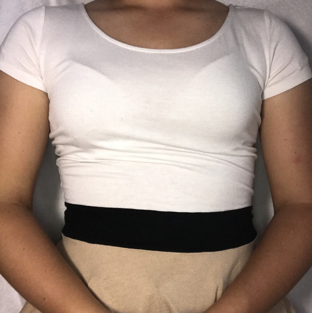 tried colored blouse